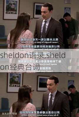 sheldon语录,sheldon经典台词-第3张图片-安安范文网