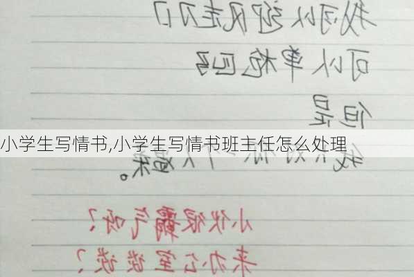 小学生写情书,小学生写情书班主任怎么处理-第3张图片-安安范文网