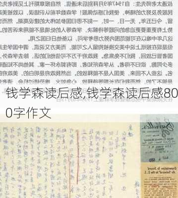 钱学森读后感,钱学森读后感800字作文-第2张图片-安安范文网