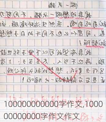 100000000000字作文,100000000000字作文作文-第2张图片-安安范文网