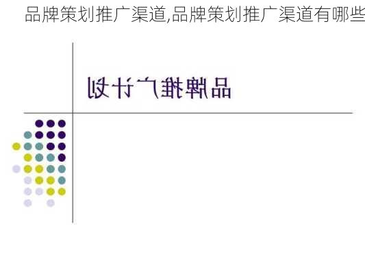 品牌策划推广渠道,品牌策划推广渠道有哪些-第1张图片-安安范文网