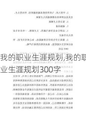 我的职业生涯规划,我的职业生涯规划300字-第3张图片-安安范文网