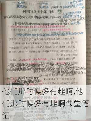 他们那时候多有趣啊,他们那时候多有趣啊课堂笔记-第2张图片-安安范文网