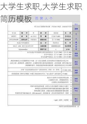 大学生求职,大学生求职简历模板-第2张图片-安安范文网