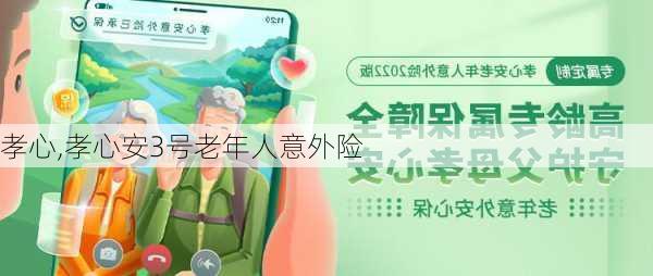 孝心,孝心安3号老年人意外险-第2张图片-安安范文网