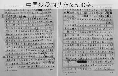 中国梦我的梦作文500字,-第1张图片-安安范文网