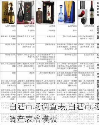 白酒市场调查表,白酒市场调查表格模板-第2张图片-安安范文网