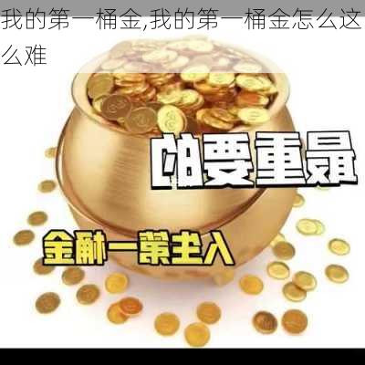 我的第一桶金,我的第一桶金怎么这么难