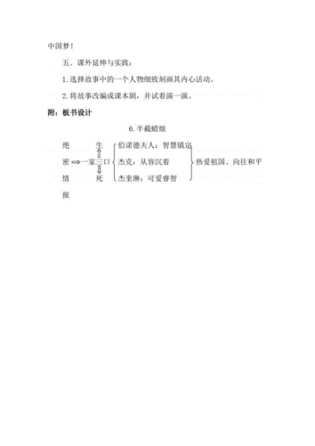 半截蜡烛教案,半截蜡烛教案及板书-第1张图片-安安范文网