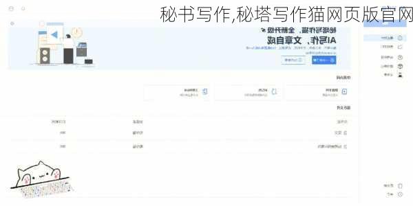 秘书写作,秘塔写作猫网页版官网-第1张图片-安安范文网