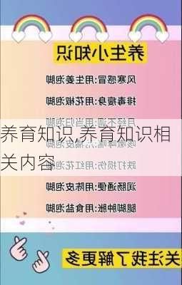 养育知识,养育知识相关内容-第2张图片-安安范文网