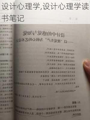 设计心理学,设计心理学读书笔记-第3张图片-安安范文网