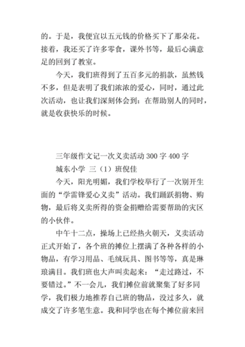 记一次有意义的活动,记一次有意义的活动作文400字-第2张图片-安安范文网