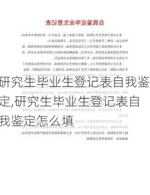 研究生毕业生登记表自我鉴定,研究生毕业生登记表自我鉴定怎么填-第2张图片-安安范文网