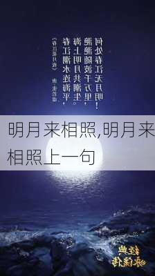 明月来相照,明月来相照上一句-第2张图片-安安范文网