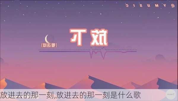 放进去的那一刻,放进去的那一刻是什么歌-第1张图片-安安范文网