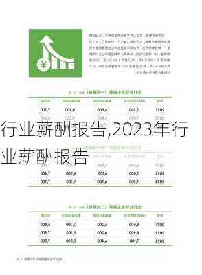 行业薪酬报告,2023年行业薪酬报告-第1张图片-安安范文网