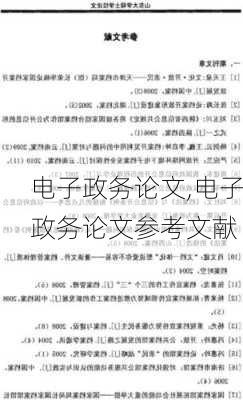 电子政务论文,电子政务论文参考文献-第3张图片-安安范文网