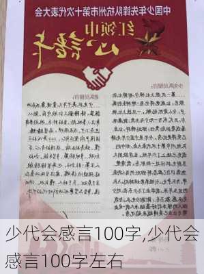 少代会感言100字,少代会感言100字左右-第3张图片-安安范文网