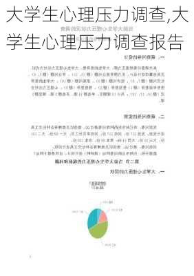 大学生心理压力调查,大学生心理压力调查报告-第2张图片-安安范文网