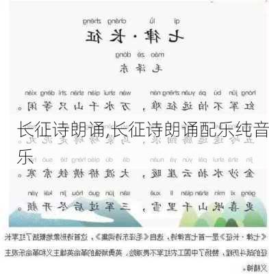 长征诗朗诵,长征诗朗诵配乐纯音乐-第2张图片-安安范文网