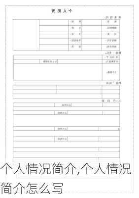 个人情况简介,个人情况简介怎么写-第3张图片-安安范文网