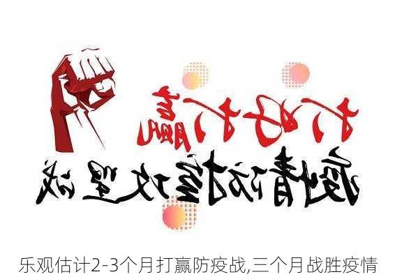 乐观估计2-3个月打赢防疫战,三个月战胜疫情-第1张图片-安安范文网